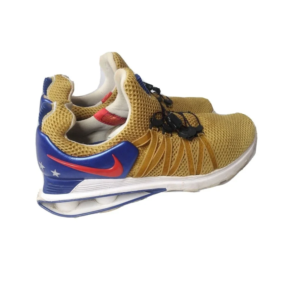 Nike Shox Gravity World Cup (2018) Metallic Gold Men's Size 7.5 ~AR1999-700